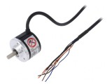 Encodor incremental 12-24VDC 2000imp rotație IP50 ax 6mm
