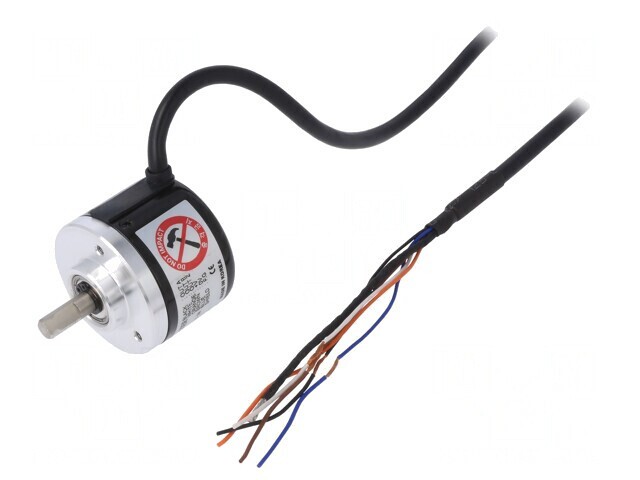 Encodor incremental 12-24VDC 2000imp rotație IP50 ax 6mm