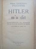 Hermann Rauschning - Hitler m&#039;a dit - Cooperation, Paris, 1939