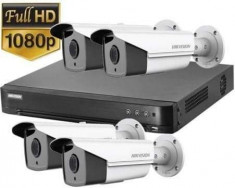 Kit supraveghere video HD Turbo hikvision foto