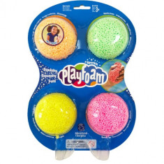 Spuma de Modelat Playfoam cu Sclipici Set 4 Bucati foto