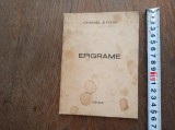 Cumpara ieftin GEORGEL JITIANU (dedicatie autpr) EPIGRAME, 1940