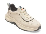 Cumpara ieftin Pantofi sport BITE THE BULLET albi, W7803, din piele naturala
