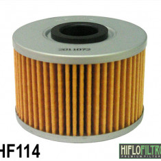 Filtru ulei Hiflofiltro HF114 - Honda TRX450 FA-9 Fourtrax Rancher AT (09-12) 450cc