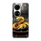 Husa compatibila cu Huawei Mate 40 Pro model Golden snake, Silicon, TPU, Viceversa