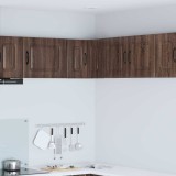 vidaXL Dulap de bucătărie Stejar &icirc;nchis 57 x 57 x 40 cm Lemn compozit 884611