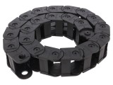 Ghidaj cu lanț BREVETTI LIGHT, 990mm, rază &icirc;ndoire 50mm, negru