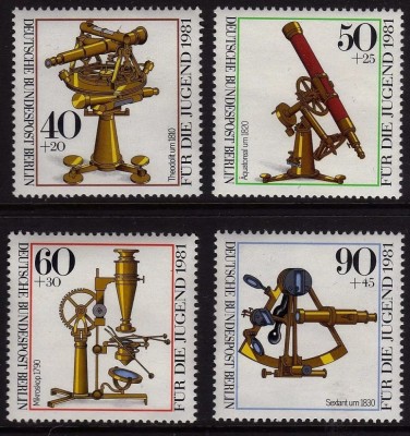 Berlin 1981 - Instrumente optice, serie neuzata foto