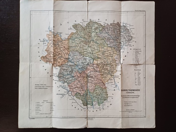 A2432N S&aacute;ros v&aacute;rmegye t&eacute;rk&eacute;pe