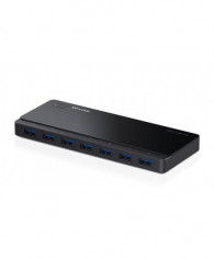 Hub usb tp-link uh700 7 porturi usb 3.0 adapter 12 foto