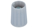 Buton rotativ poliamidă gri 4mm