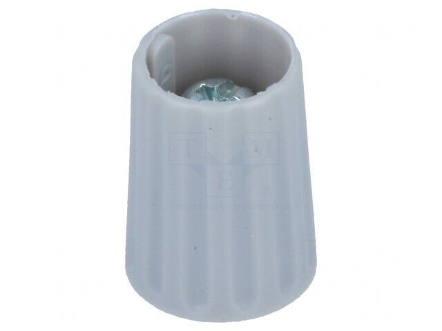 Buton rotativ poliamidă gri 4mm
