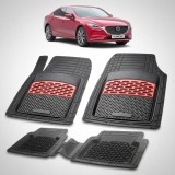 Cumpara ieftin Covorașe Mazda 6 GL Facelift 2 Sedan 2018-2024 | Red Edition &ndash; TeamCar&reg;