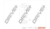 Dr!ve+ DP1110.13.0015 filtru combustibil