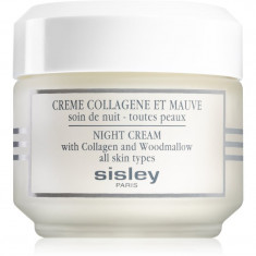 Sisley Night Cream with Collagen and Woodmallow crema de noapte pentru fermitate cu colagen 50 ml