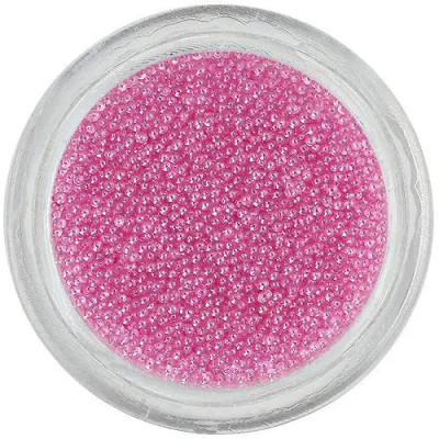 Perle pentru unghii 0,5mm - roz foto