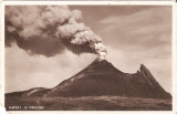 Vedere Napoli Vezuviu in eruptie 1935, Necirculata, Printata