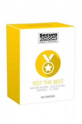 Prezervative Secura Test the Best, 100 Buc foto