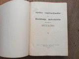 STATISTICA CONSTRUCTIILOR SI REZISTENTA MATERIALELOR, 1934