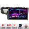 Navigatie Honda Fit 2014-2019 Android radio gps internet 4+64 InCell Display 1K Kit-fit-14+EDT-E209-RK CarStore Technology