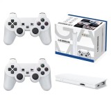 Consola joc pe televizor, wireless, 4K, Ultra HD, 2 controllere, 64gb, Game Stick Pro, alb