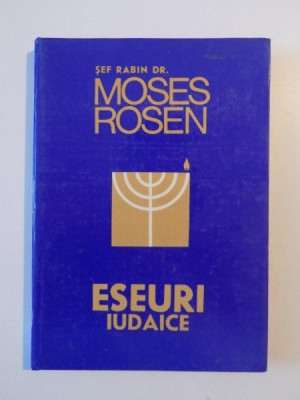 ESEURI IUDAICE de MOSES ROSEN , 1988 foto
