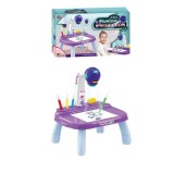 Cumpara ieftin Masuta pentru Desen si Pictura cu Proiector &ndash; Set Creativ pentru Copii, Violet