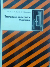 TRANSMISII MECANICE MODERNE-GH.MILOIU, FL.DUDITA, D.V.DIACONESCU foto