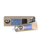 Pasta Lustruit K2 TURBO TEMPO, 120gr, Polish Auto Nanoparticule, Indeparteaza Zgarieturi, Finisaj Lucios