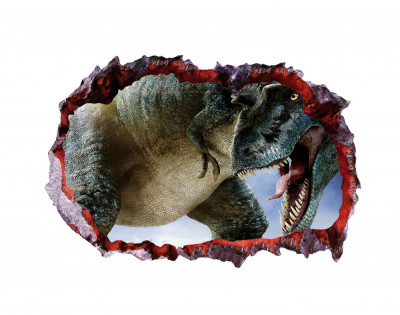 Sticker decorativ cu Dinozauri, 85 cm, 4410ST-1 foto