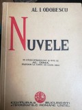Nuvele Al. I. Odobescu, introd. Al. DIMA, 1935, Societatea Prietenii Istoriei Literare Bucuresti, 150 p.