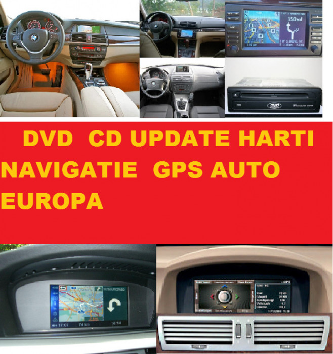 BMW CD DVD Harti Gps Navigație BMW E81 E87 E90 E91 E60 E61 E65 E70 BMW Romania