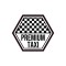 Abtibild &quot;PREMIUM TAXI&quot; Cod:TAG 059 / T2 Automotive TrustedCars