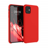 Husa pentru Apple iPhone 11, Silicon, Rosu, 49724.09, Carcasa, Kwmobile