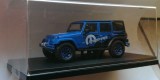 Macheta Jeep Wrangler 2012 Unlimited Mopar albastru - Greenlight 1/43, 1:43