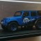 Macheta Jeep Wrangler 2012 Unlimited Mopar albastru - Greenlight 1/43