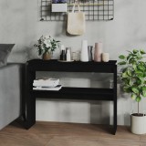 Cumpara ieftin Masă consolă, negru, 102x30x80 cm, PAL