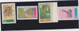 VIETNAM (Nord) 1968LUPTATORI VIETCONG -Picturi Serie 4 timbre MNH**