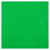 Placa de baza pentru constructie,verde,plastic,16x16 cm