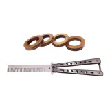 Cumpara ieftin Set Briceag fluture de antrenament si Rozeta extensibila ,DEPOX&reg; , 22 cm