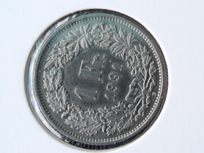 1 Franc 1991, Elvetia - G 4559 foto