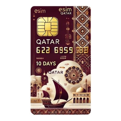 eSIM Qatar, Unlimited Plus, 10 Days foto