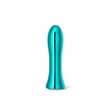 Vibratoare clasice - NS Novelties INYA Stralucire Fina Vibrator din Aluminiu Turcoaz Senzatii Rafinate Puternic Solid si Frumos