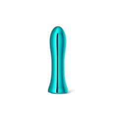 Vibratoare clasice - NS Novelties INYA Stralucire Fina Vibrator din Aluminiu Turcoaz Senzatii Rafinate Puternic Solid si Frumos