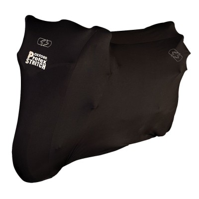 Husa moto Oxford Protex Indoor Premium Stretch-fit, negru, marime L foto
