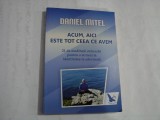 ACUM, AICI ESTE TOT CEEA CE AVEM - DANIEL MITEL