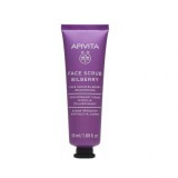 APIVITA Scrub facial iluminator cu afine 50ml
