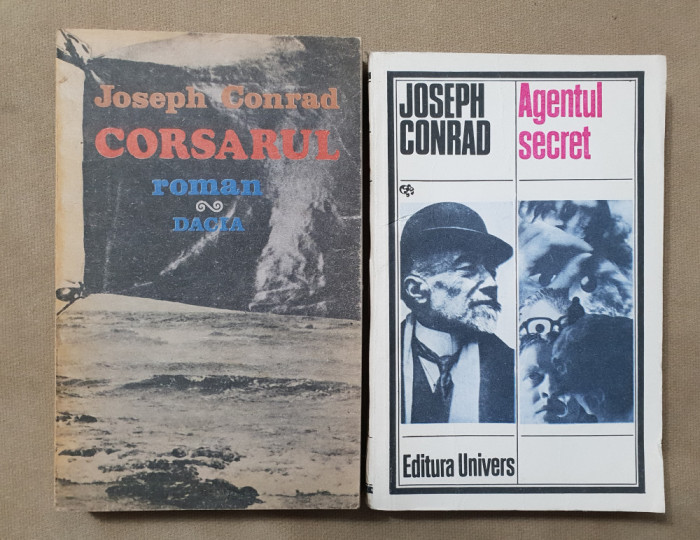 2 titluri JOSEPH CONRAD: Corsarul / Agentul secret
