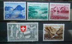 1952 SERIE ELVETIA foto