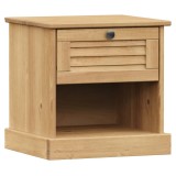 Cumpara ieftin Noptiera VIGO, 42x35x42 cm, lemn masiv de pin